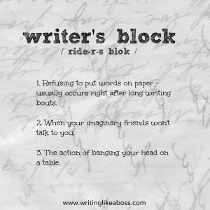 writer's block